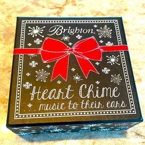 🌺 Brighton Silver Heart with chime